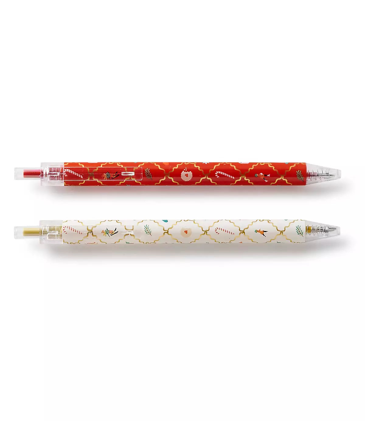 Holiday Argyle Gel Pen Set of 2