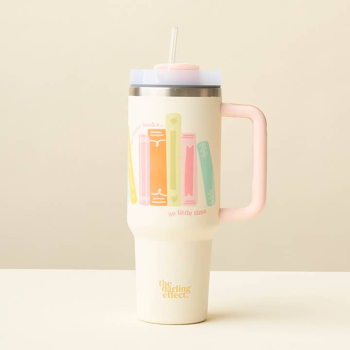 40 oz Take Me Everywhere Tumbler - So Many Books