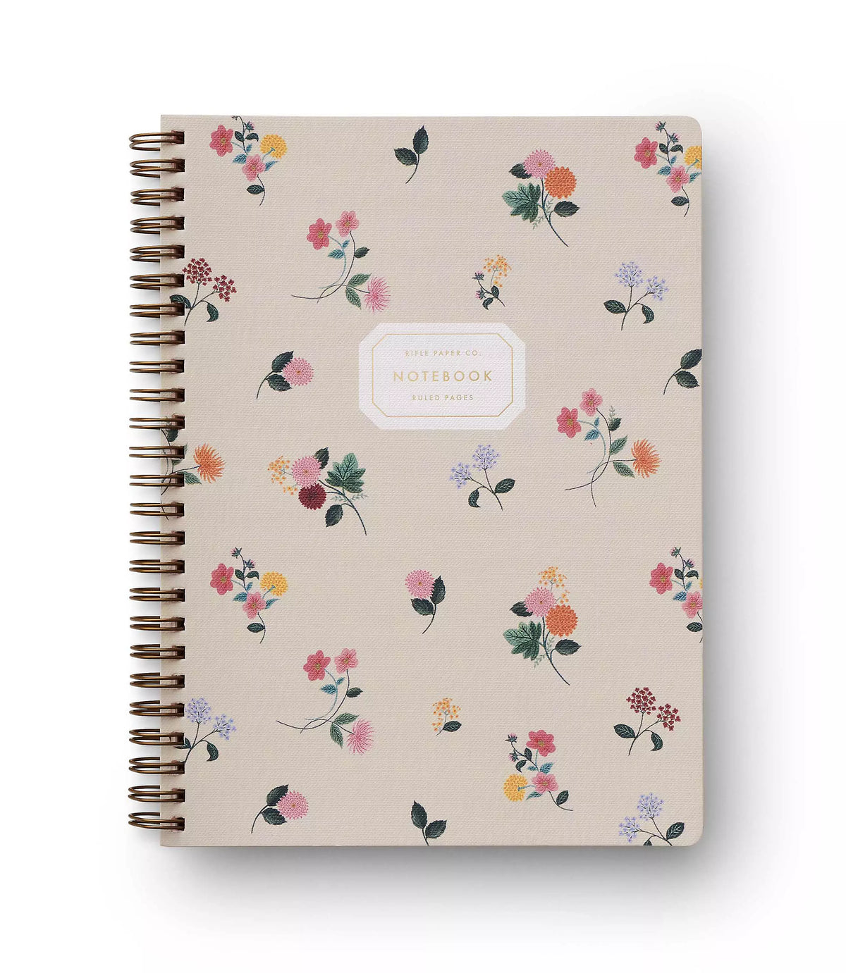 Ditsy Dahlia Spiral Notebook