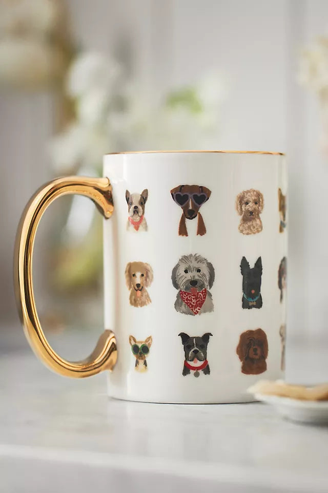 Hot Dogs Porcelain Mug