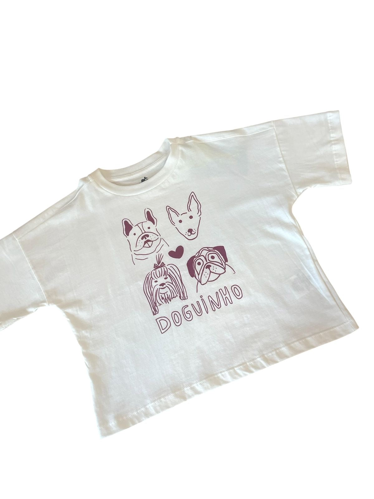 Camiseta Silk Doguinhos
