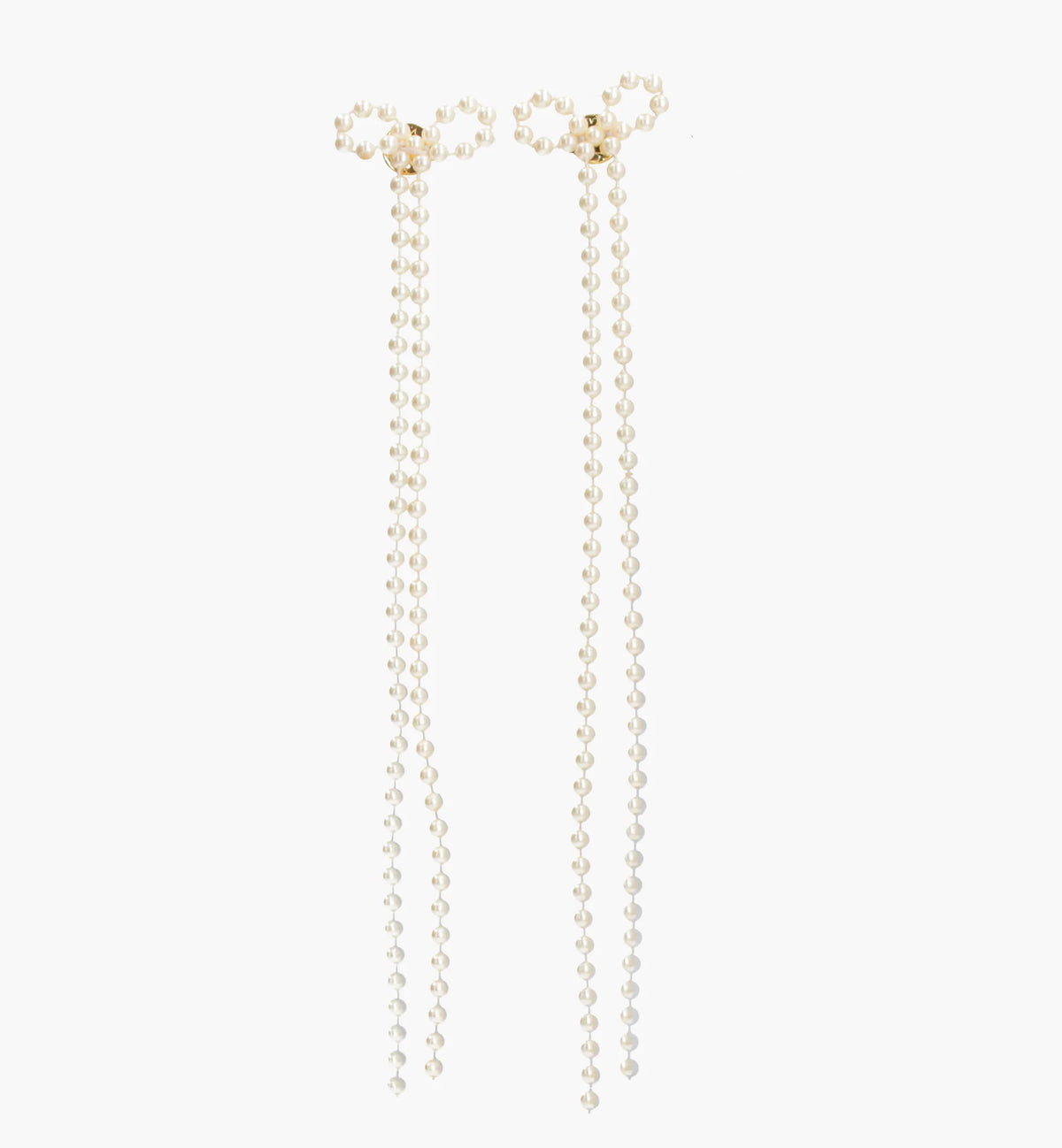 Long Pearl Earrings