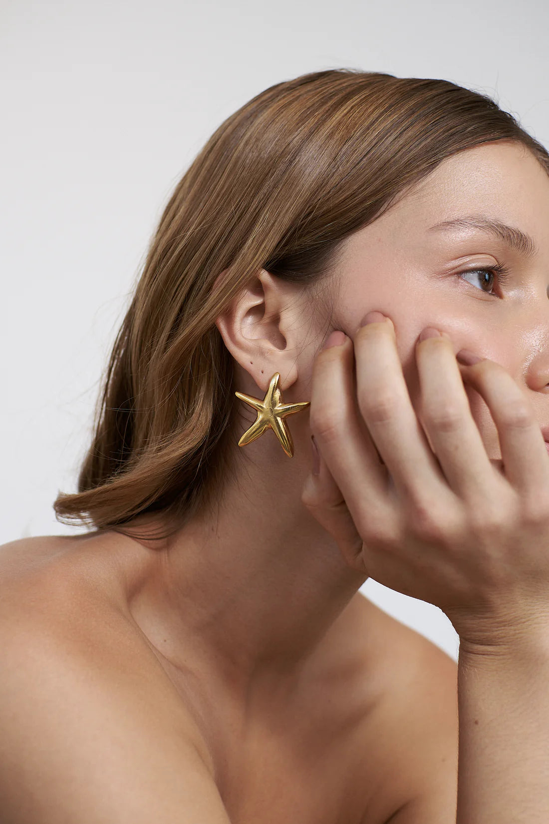 Una Estrella De Mar Maxi Earring