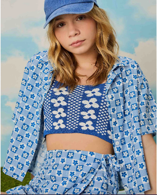 TOP TRICOT TOALHA FLORIDA