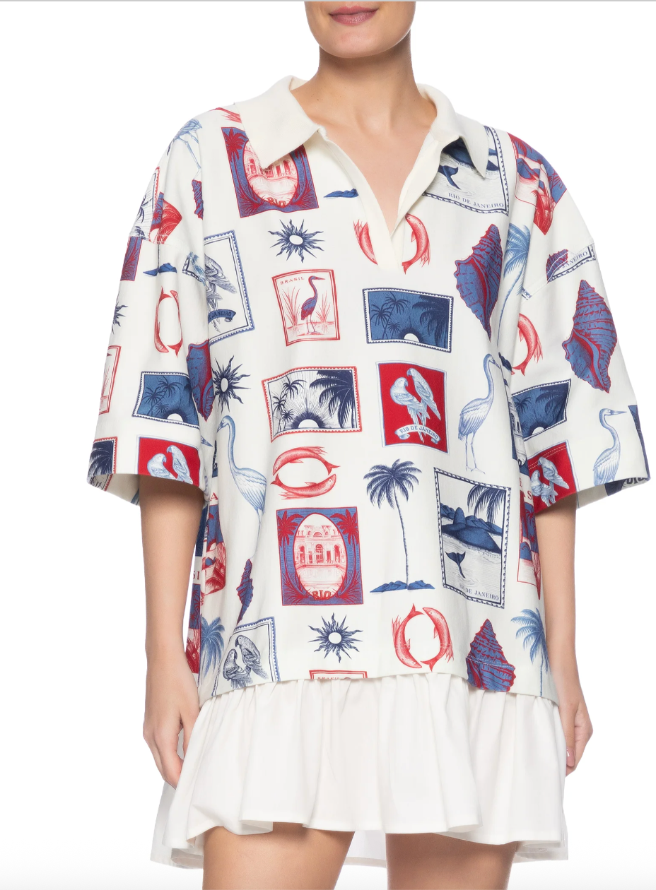 VESTIDO POLO TROPICAL VINTAGE