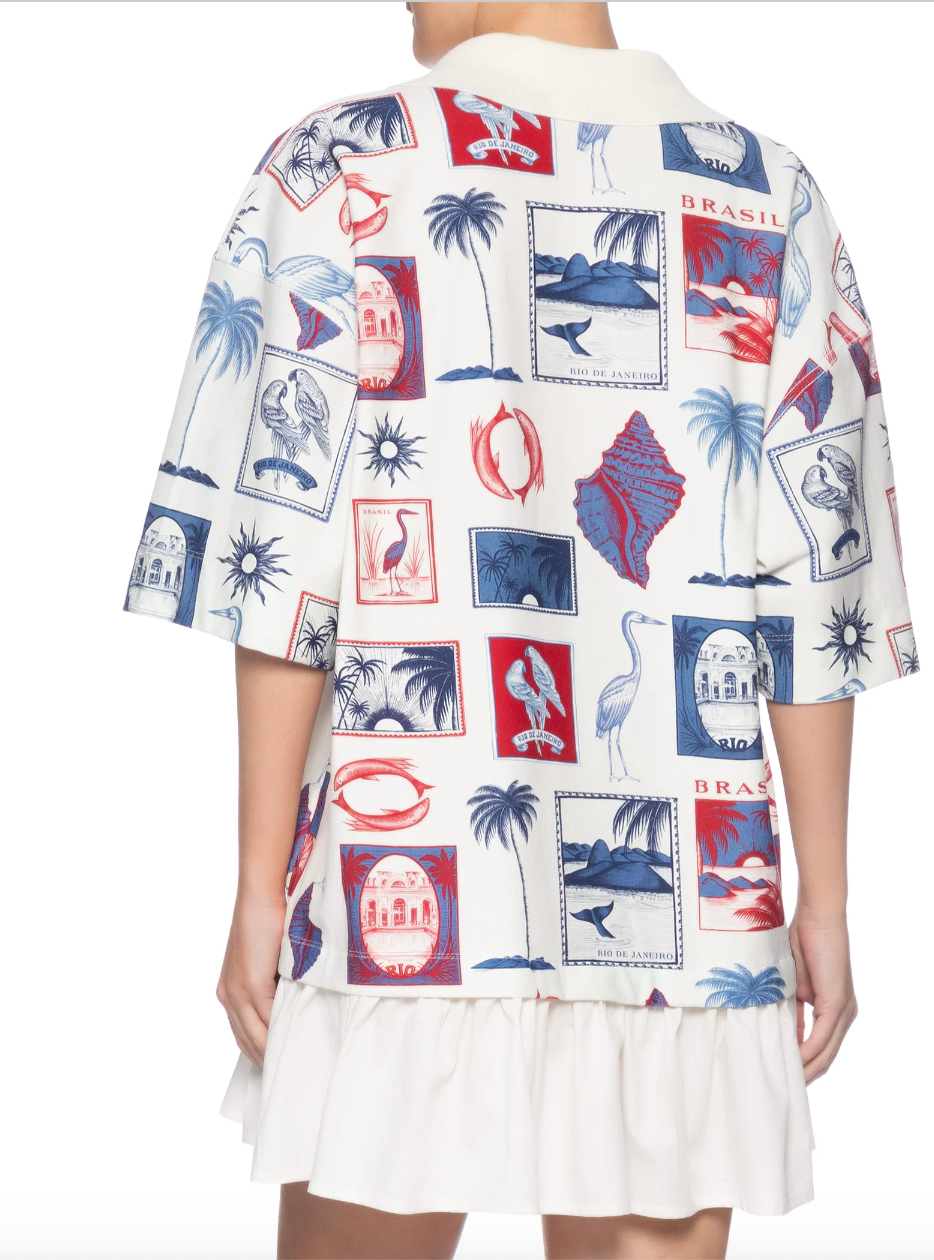 VESTIDO POLO TROPICAL VINTAGE