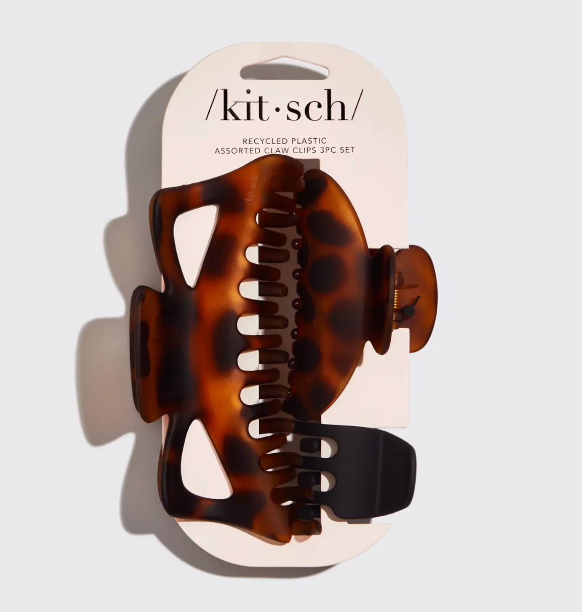 Assorted Claw Clips - 3pc Set