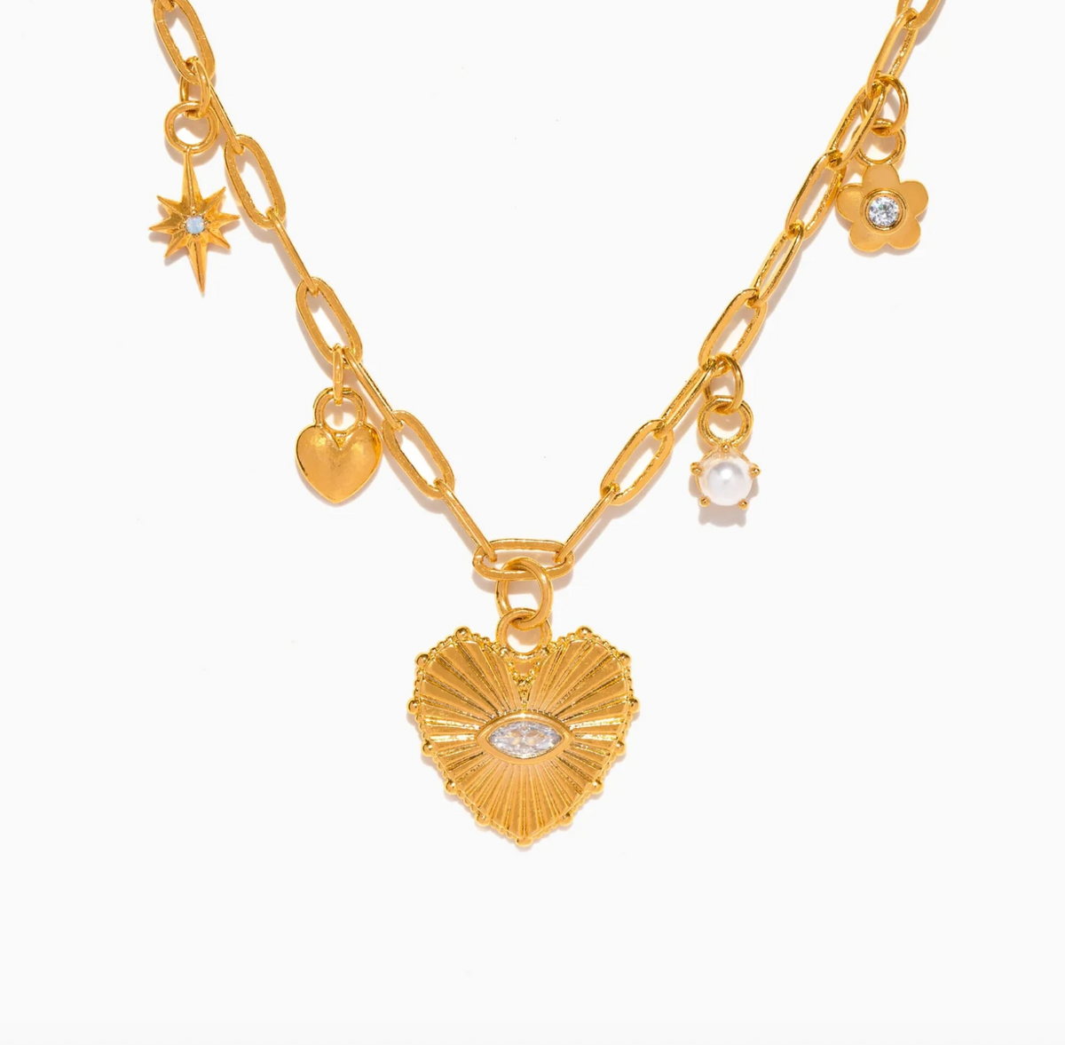 Starry Heart Necklace