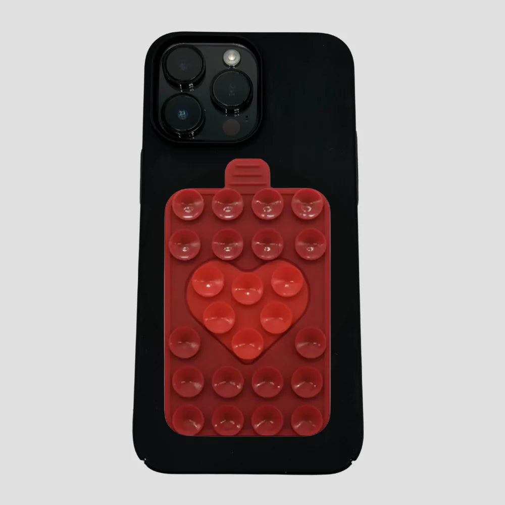 Double Heart Bestie Red/Red