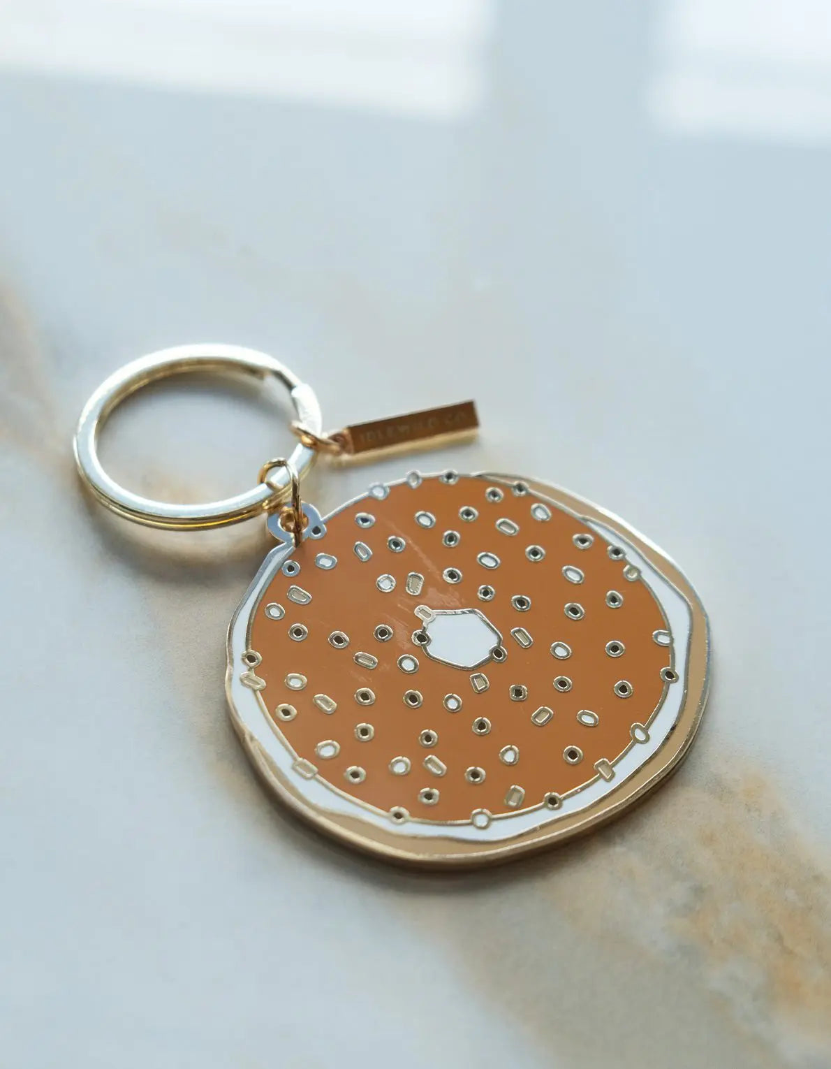 Everything Bagel Keychain