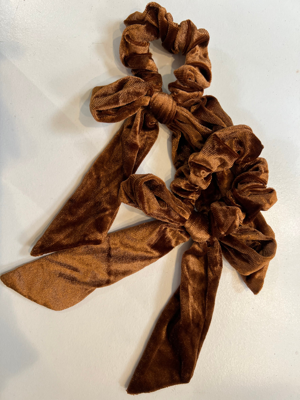 Bow Scrunchies Velvet