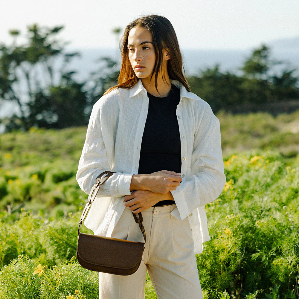Inez Bag in Chocolate