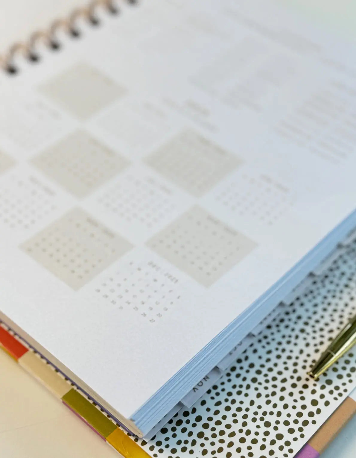 Fleur + Mushroom 2025 Spiral-Bound Planner