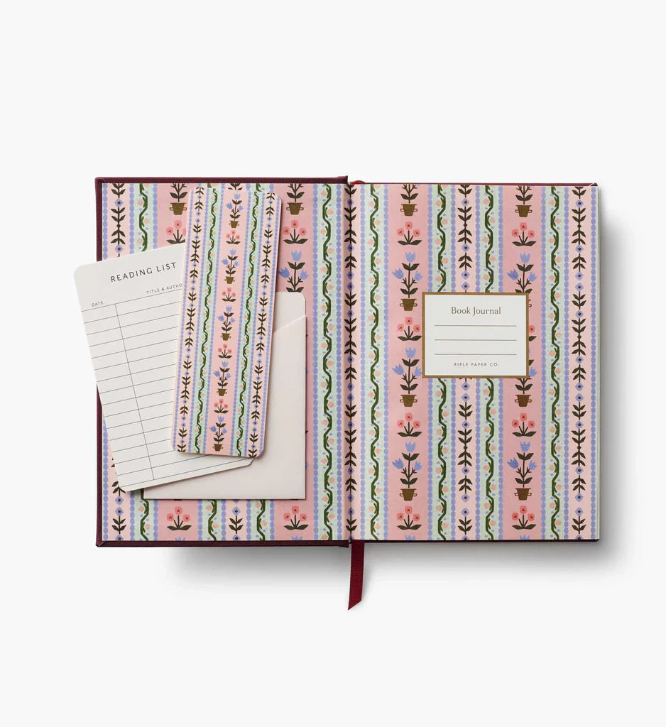 Ladies Night Book Club Embroidered Book Journal