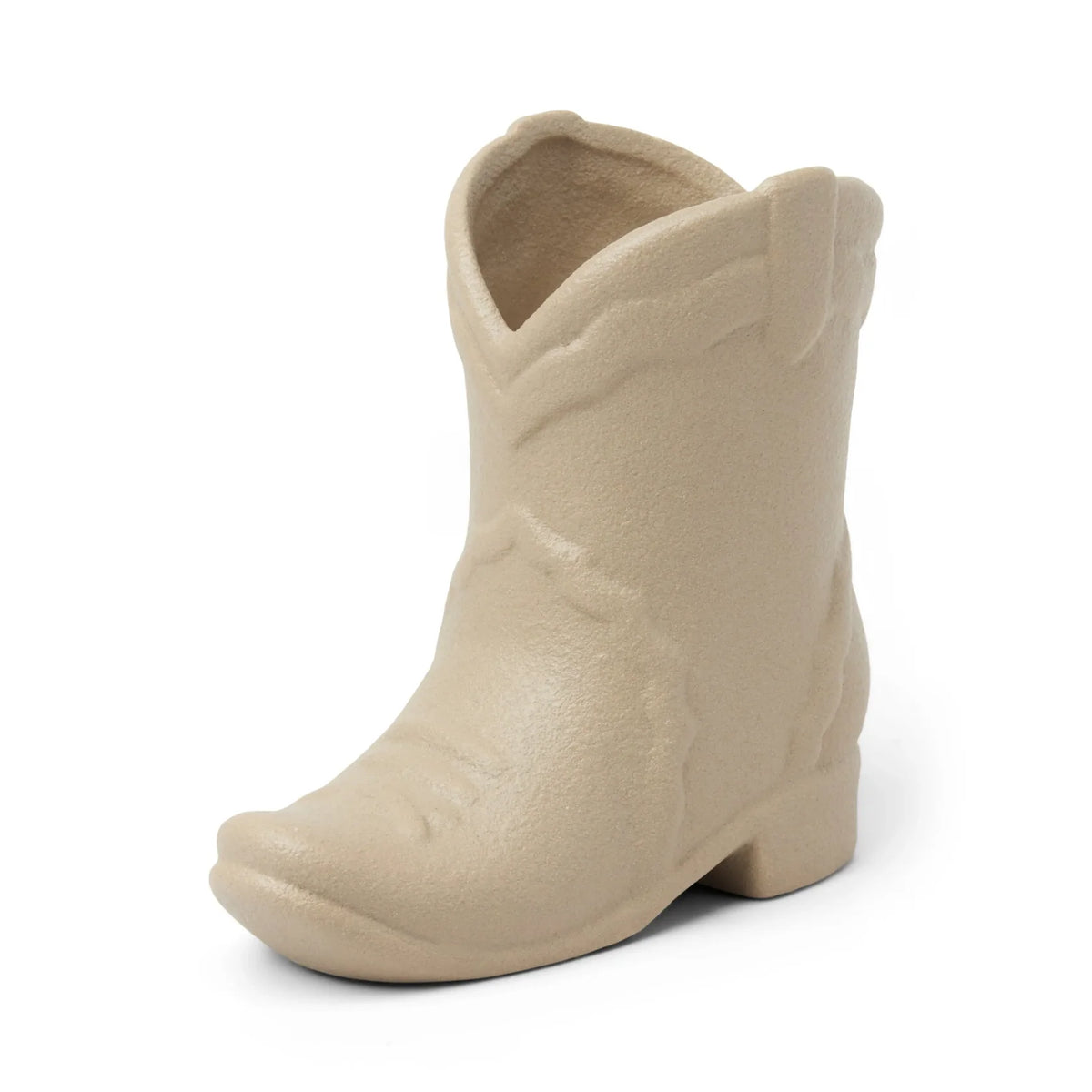 6 Oz Nashville Ceramic Boot Tan Matte Finish With Dustcover