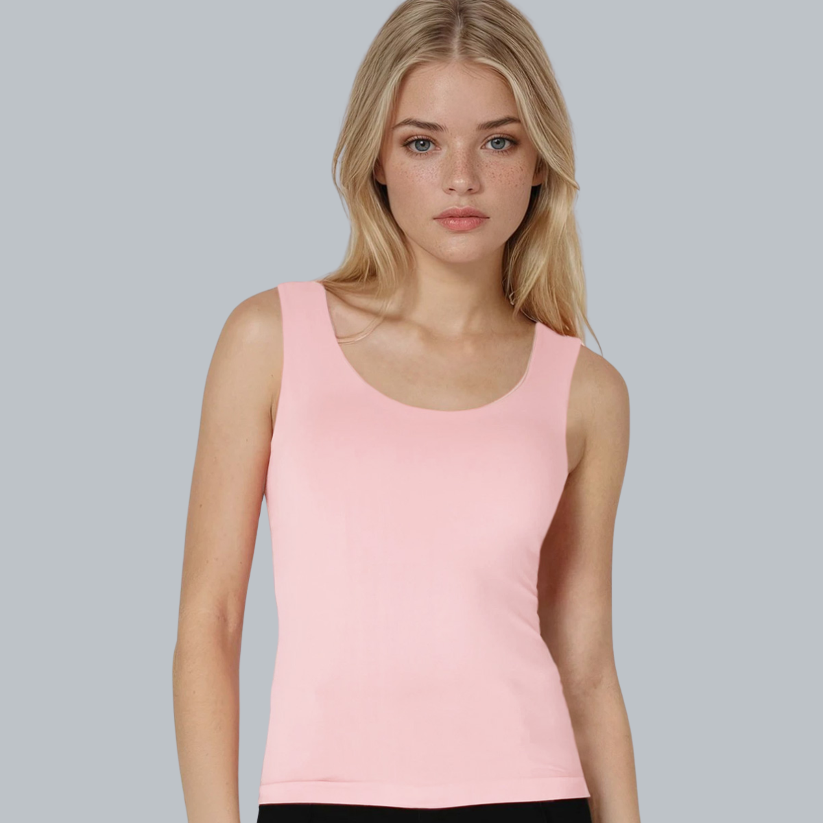 CLEAN LINE SWEET HEART TANK TOP