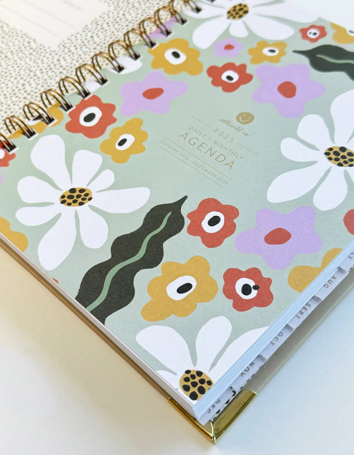 Fleur + Mushroom 2025 Spiral-Bound Planner