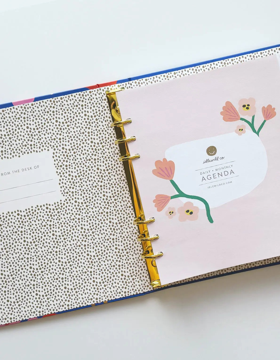 Wavy Daisy Refillable Perpetual Planner