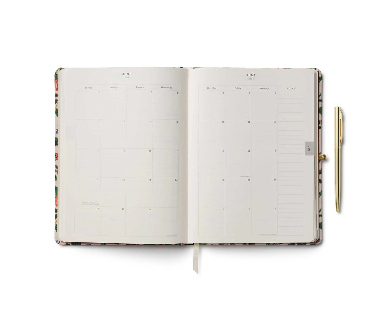 2026 Gracie 12-Month Hardcover Planner with Pen