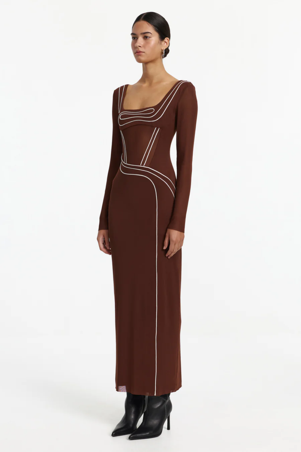 BEXLEY LONG SLEEVE MAXI DRESS