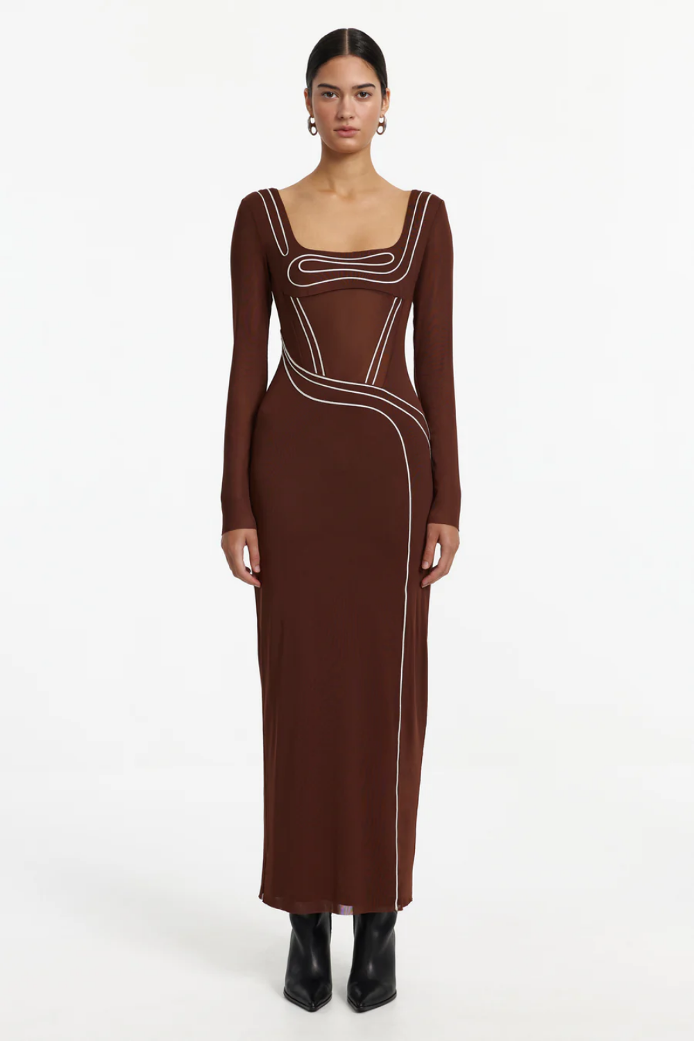 BEXLEY LONG SLEEVE MAXI DRESS