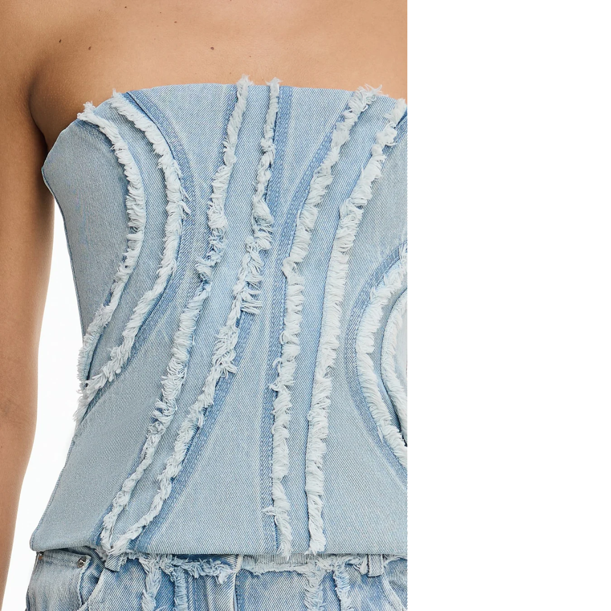 XIORRA STRAPLESS TOP