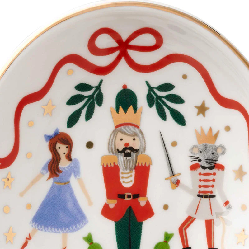 Nutcracker Porcelain Spoon Rest