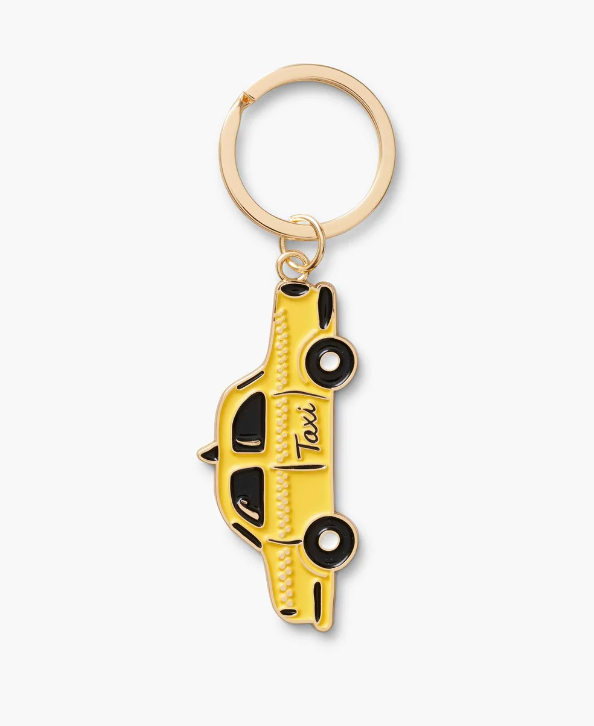 New York Enamel Keychain