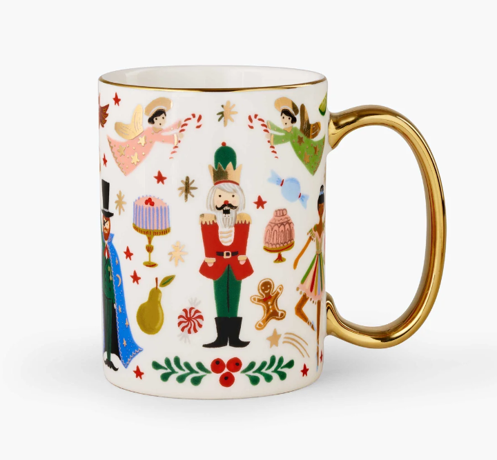 Nutcracker Porcelain Mug