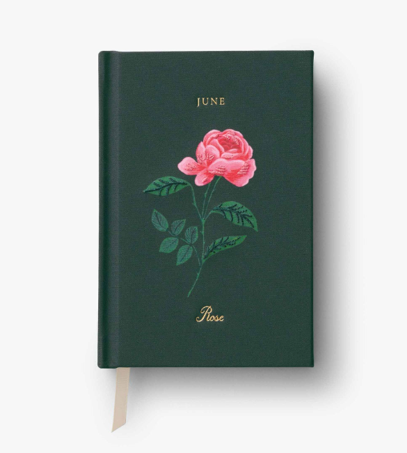 Birth Month Mini Embroidered Journal