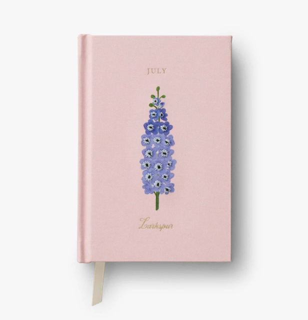 Birth Month Mini Embroidered Journal