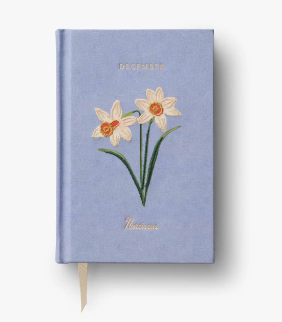 Birth Month Mini Embroidered Journal