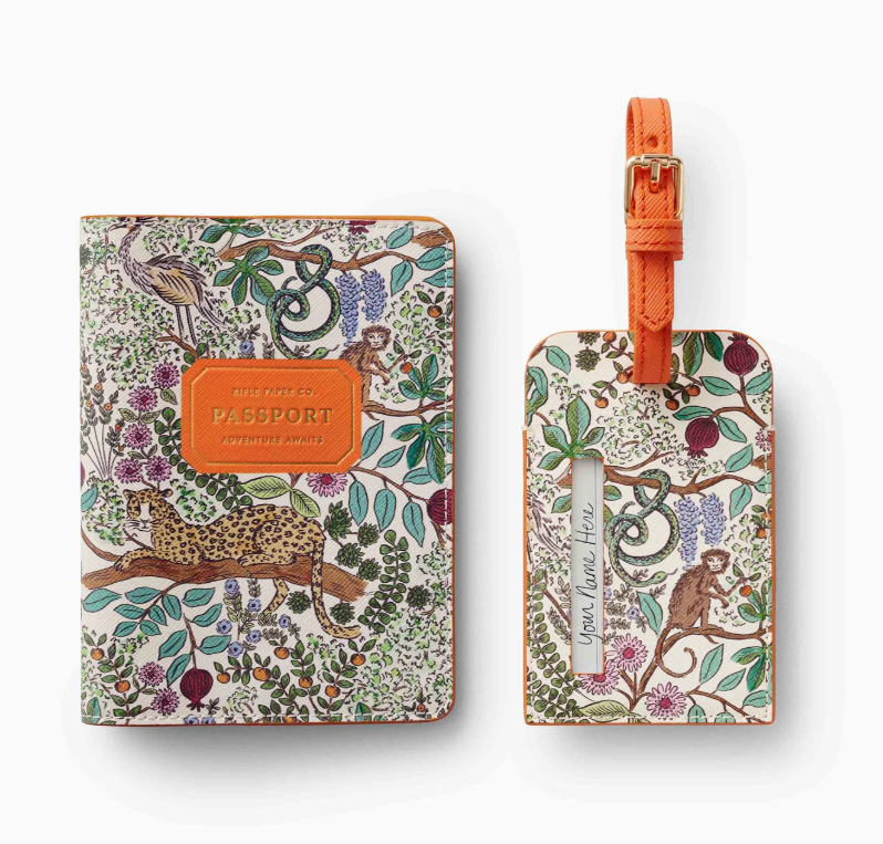 Safari Passport & Luggage Tag Set