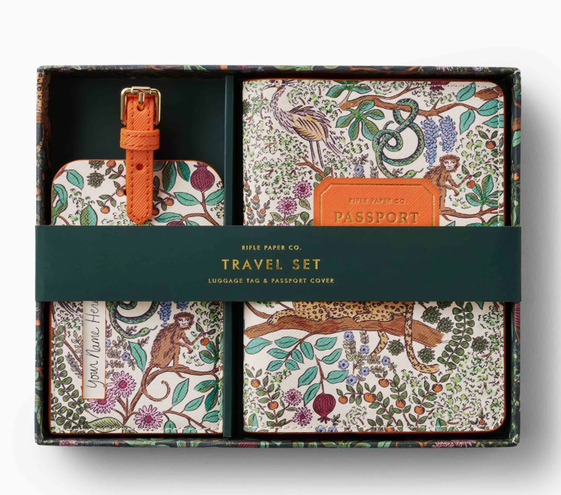 Safari Passport & Luggage Tag Set
