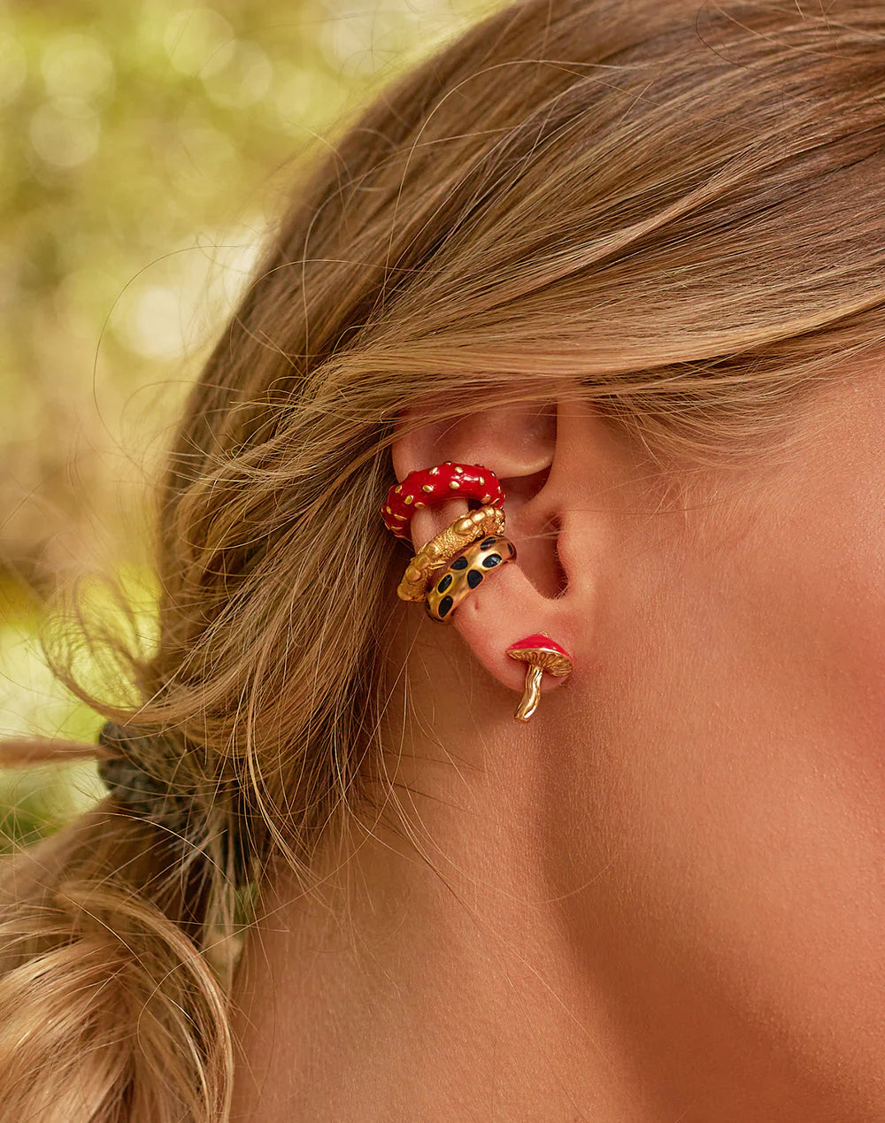 Set De 3 Earcuff Bold Secret Garden