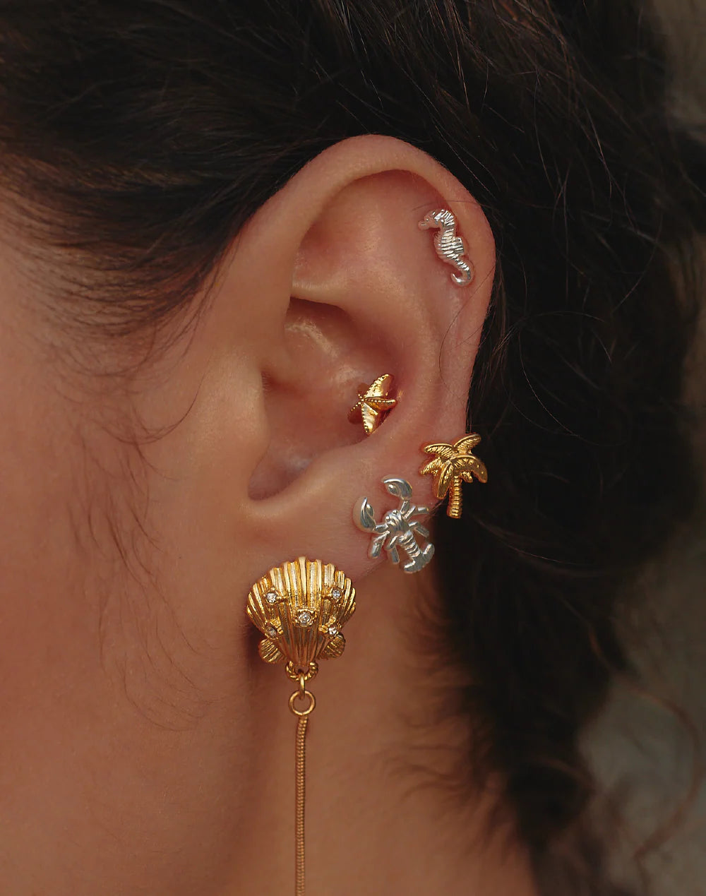 Mermaid Earring Set