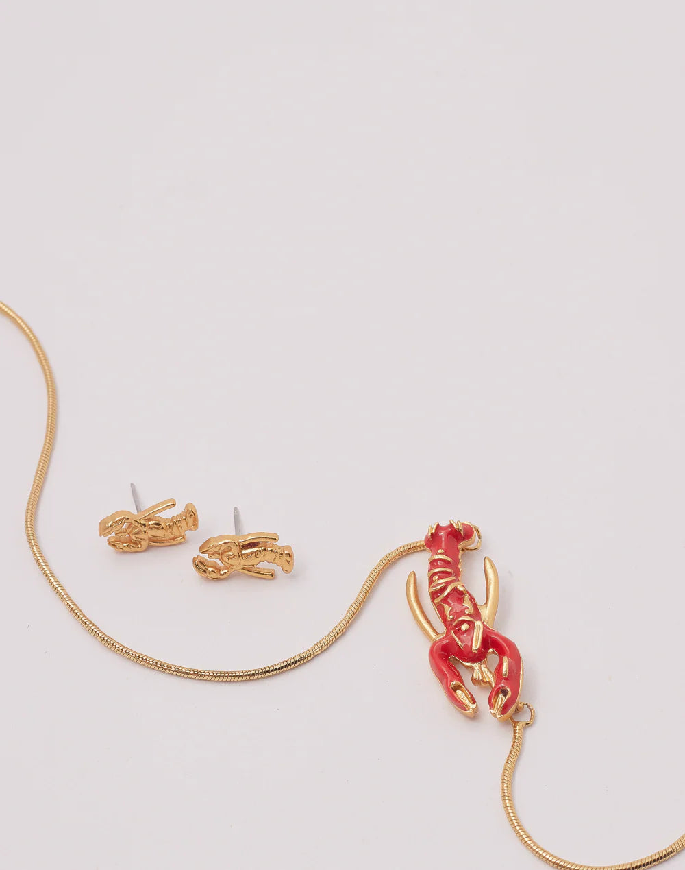 Langosta Necklace + Earring Set