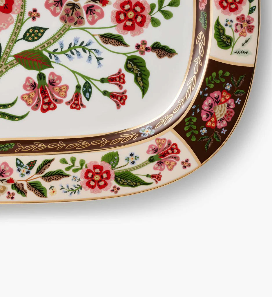 Gracie Large Porcelain Serving Platter