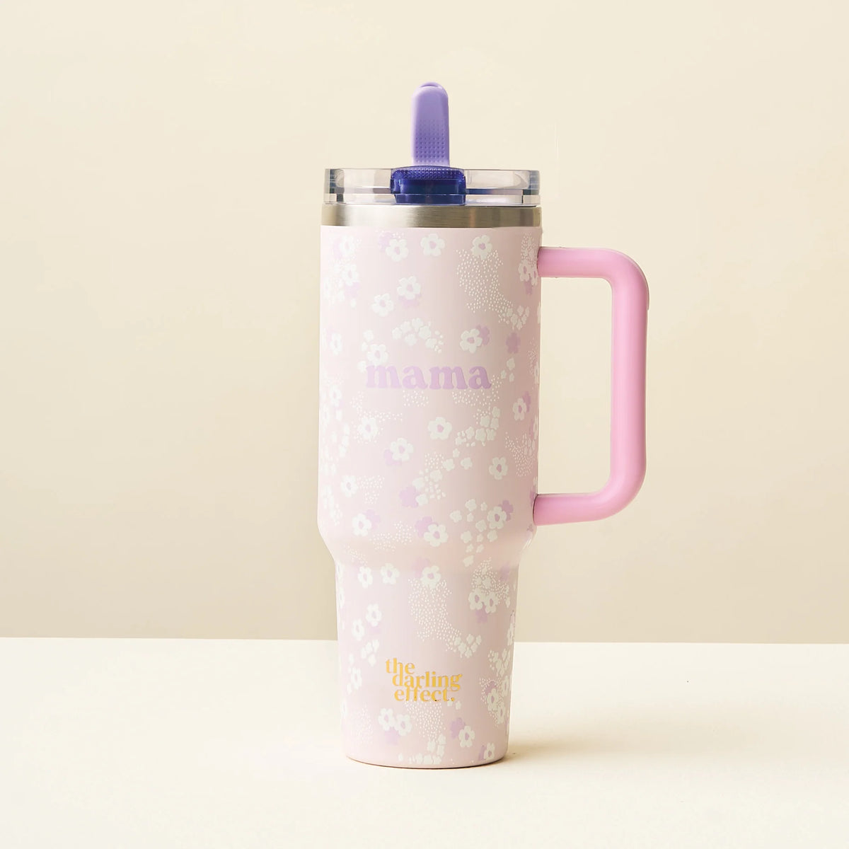 40 oz Lifestyle Flip Straw Tumbler - Mama Lilac