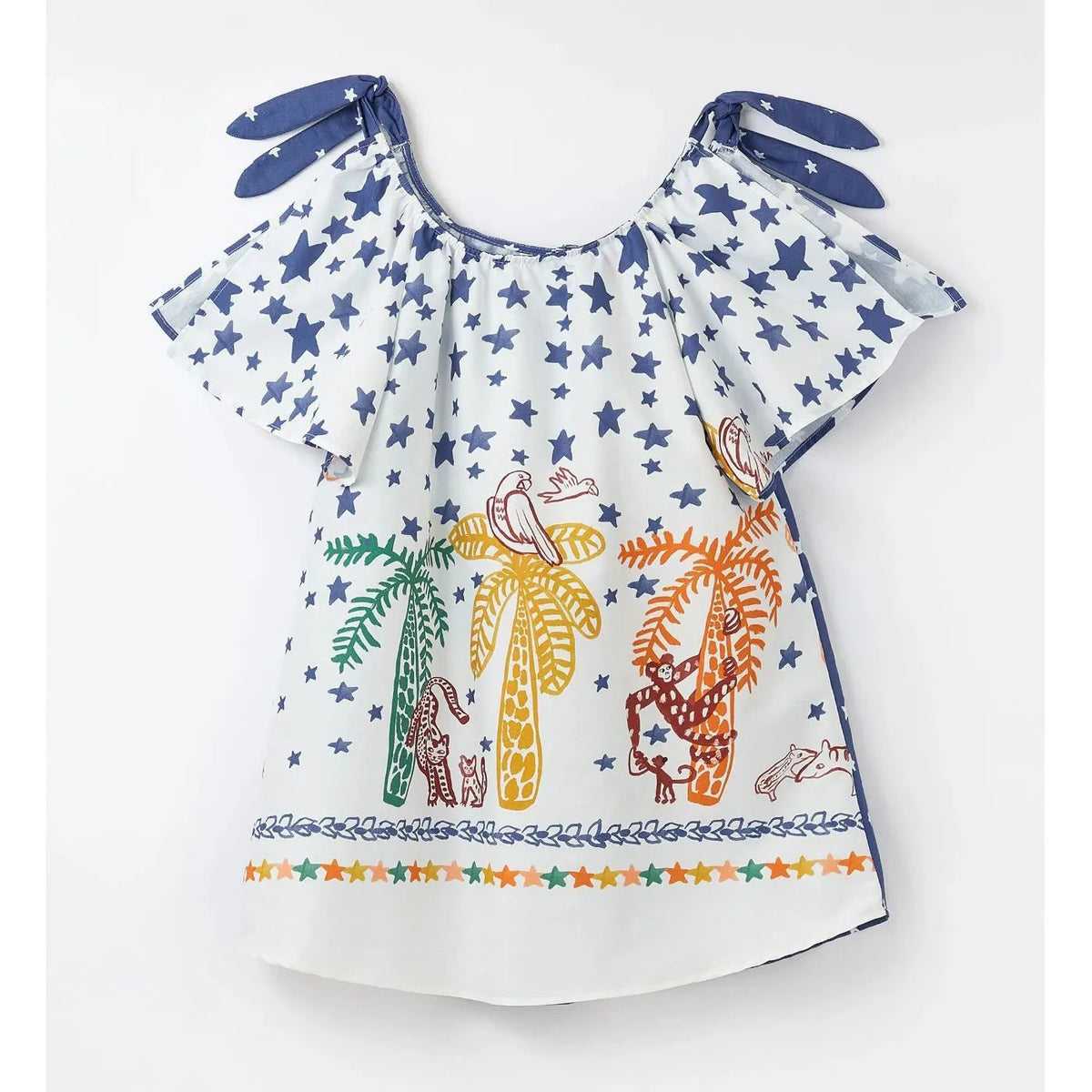 VESTIDO BEBE BARRADO FILHOTE MINI