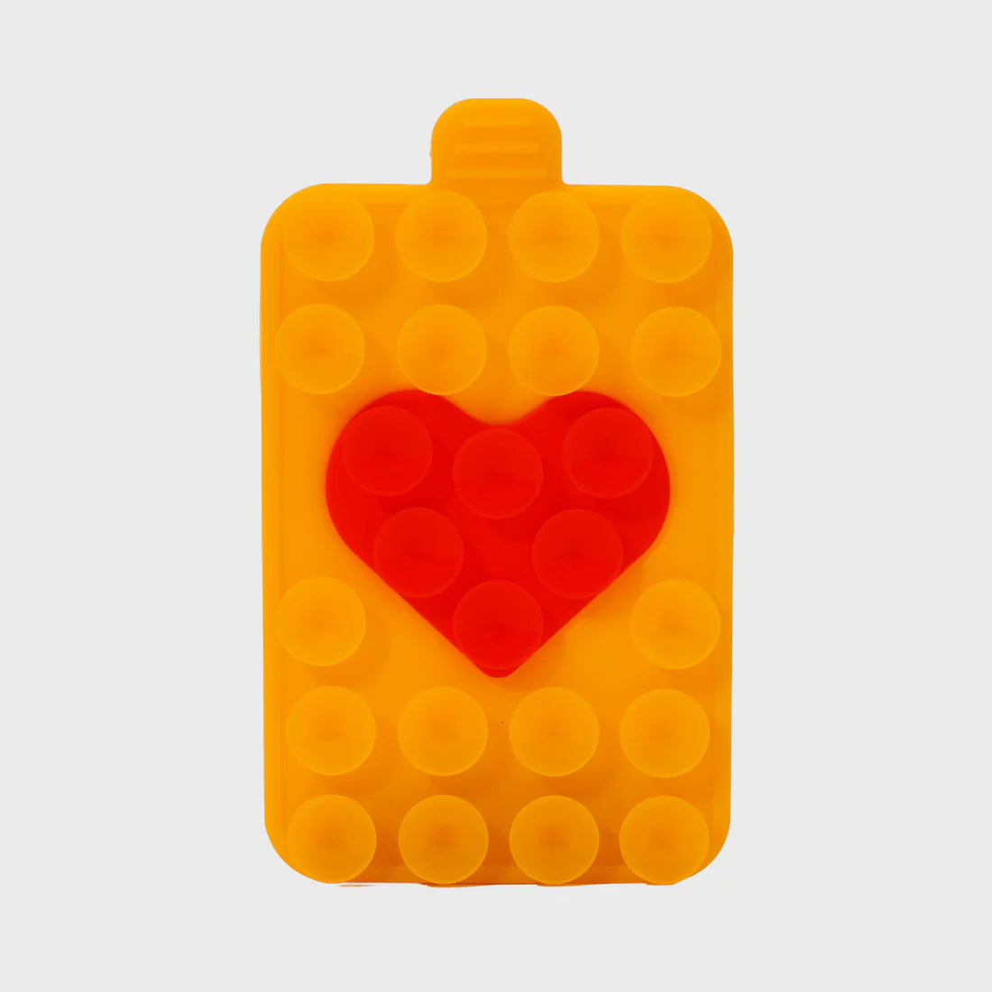 Double Heart Bestie Orange/Red