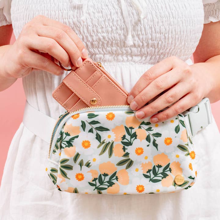 All You Need Belt Bag + Wallet - Flower Talk Print