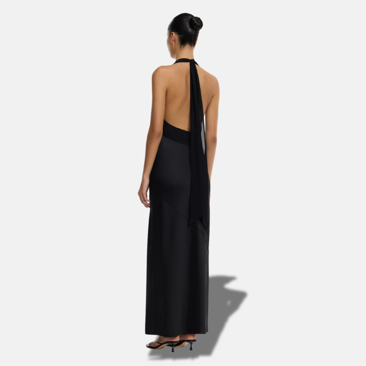 DEVLYN HALTER MAXI DRESS
