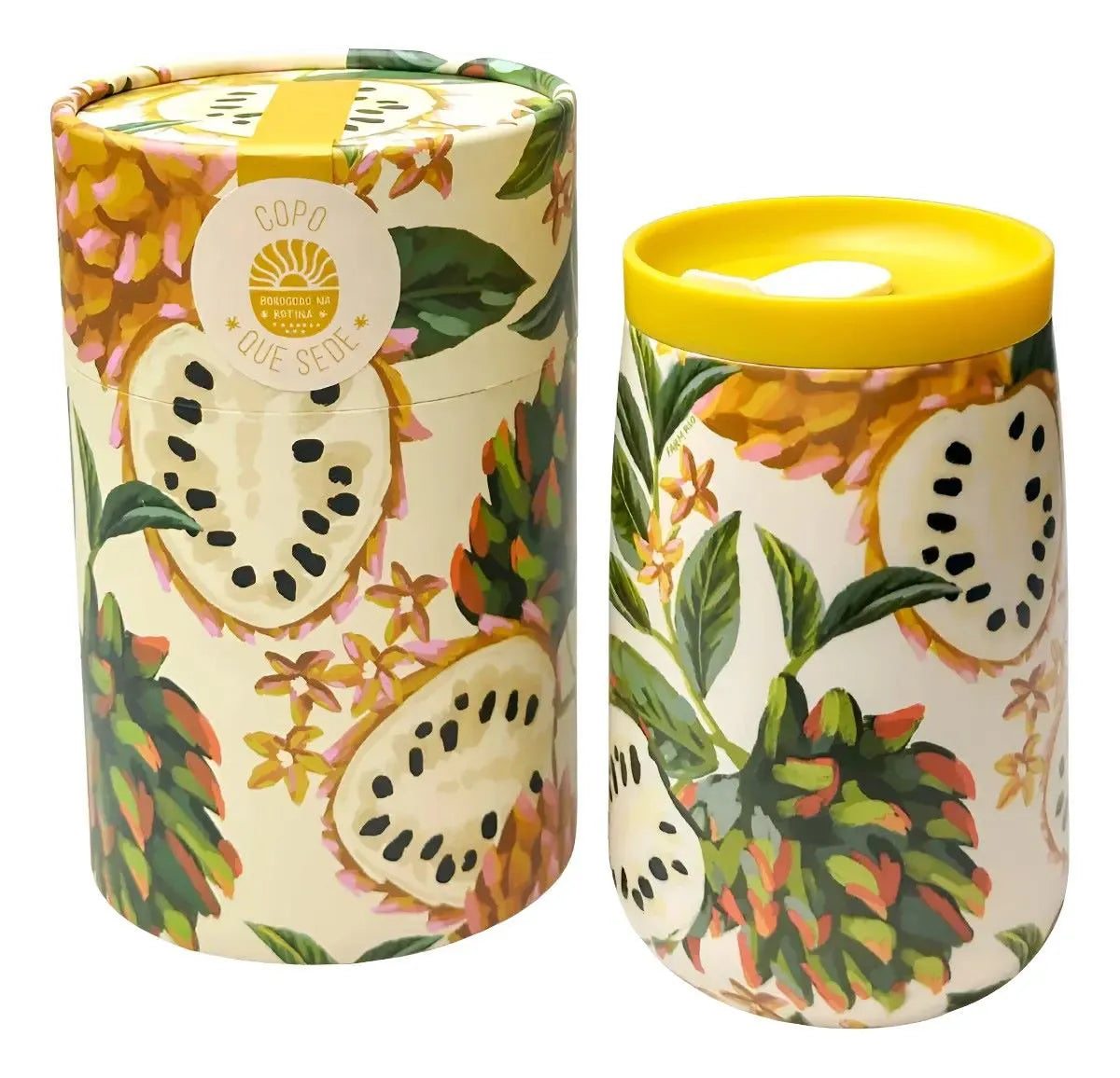 Copo Biribá Off White 450 ml