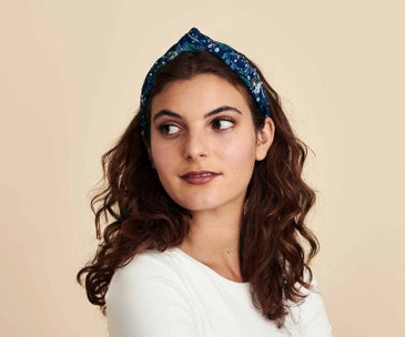 Peacock Embellished Headband