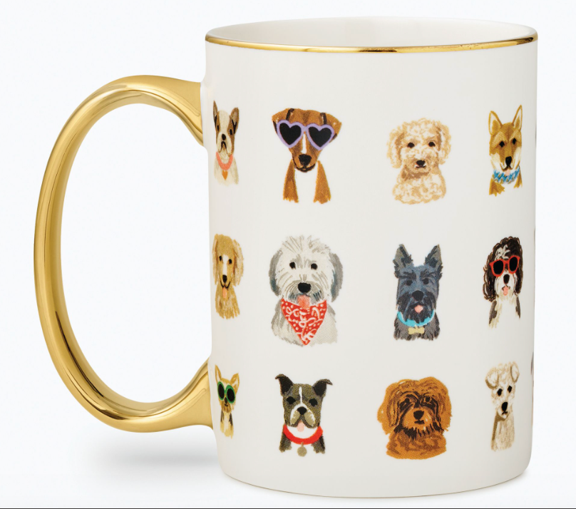 Hot Dogs Porcelain Mug