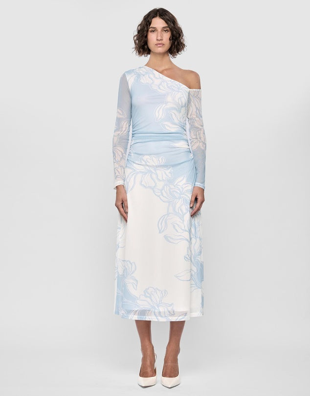 Aurora Mesh Midi Dress