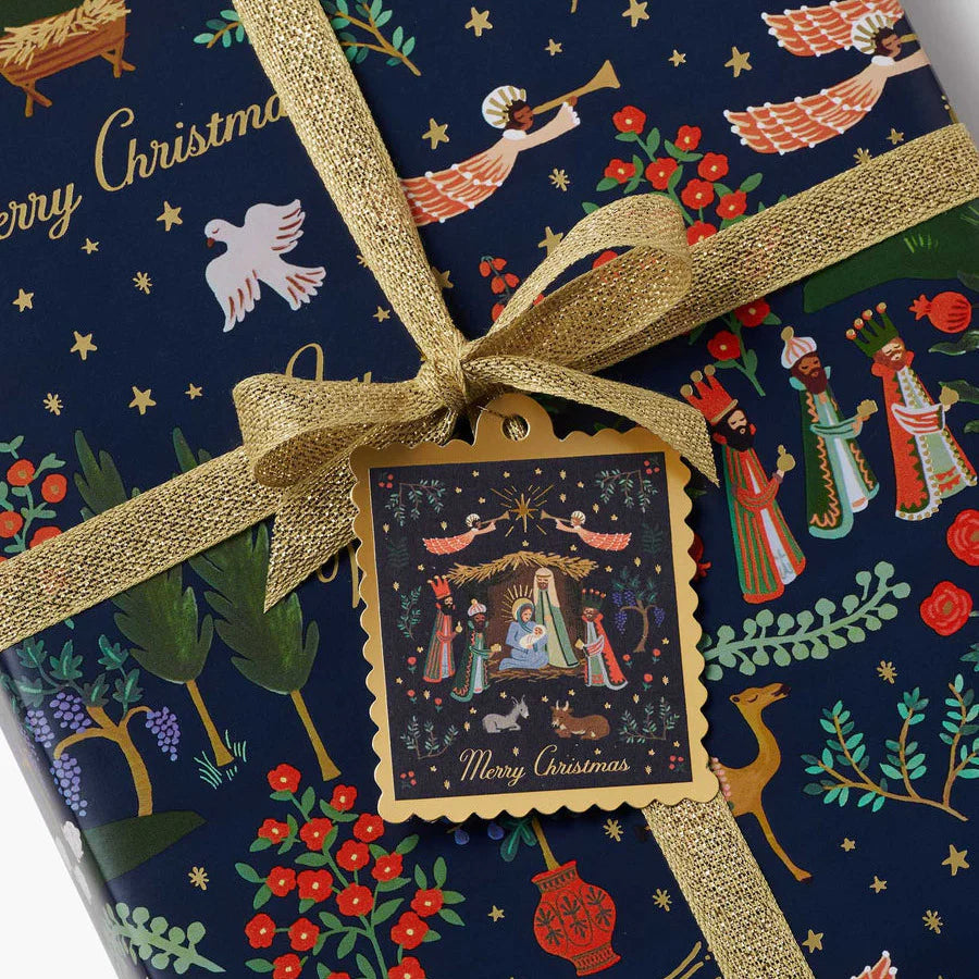 Pack of 8 Nativity Gift Tags