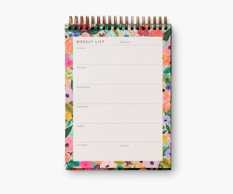 Garden Party Desktop Weekly Planner