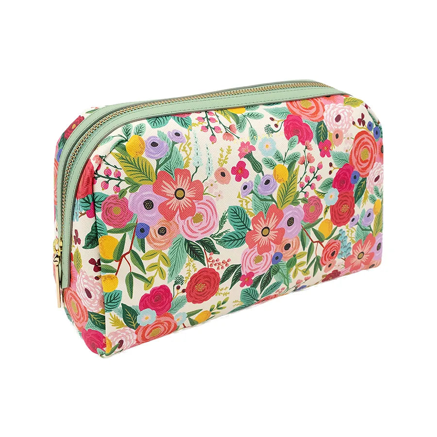Garden Party Large Cosmetic Pouch